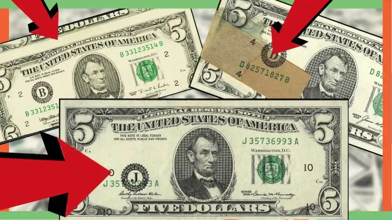 Rare $5 Bill